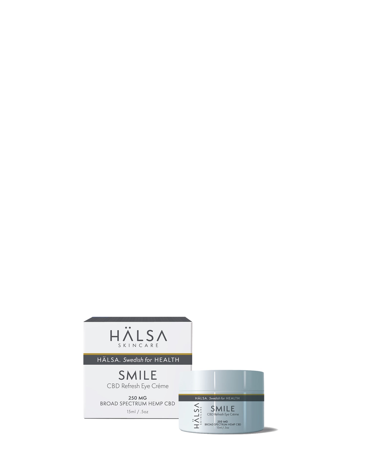 Smile CBD Refresh Eye Créme – Hälsa Botanicals